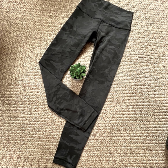 Lululemon 4 Wunder Under HR Tight 25" Full-On Luon Incognito Camo Multi Grey - Picture 6 of 9